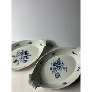 BIA Cordon Bleu Au Gratin dishes Cob7 Blue #23 And #14 Set Of 2